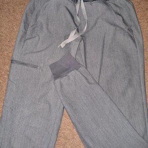 Grey XXS Jogger Scrub Pant
